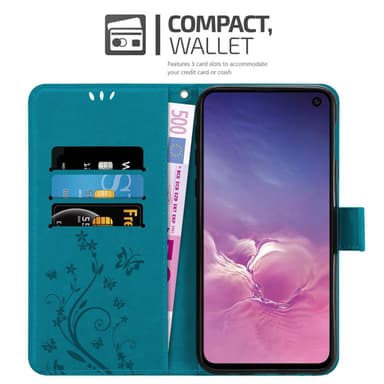 Samsung Galaxy S10e Plånboksfodral Skal (Blå)
