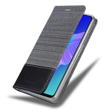 Huawei P40 LITE E Plånboksfodral Skal (Grå)