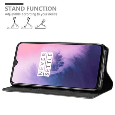 OnePlus 7 Skal Fodral Case (Brun)