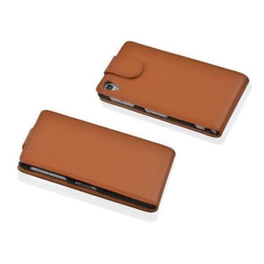 Sony Xperia Z1 COMPACT Flipfodral Skal (Brun)