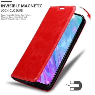 ZTE Blade 10 SMART Skal Fodral Case (Röd)