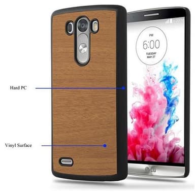 LG G3 Skal Fodral Case (Brun)