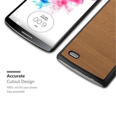 LG G3 Skal Fodral Case (Brun)