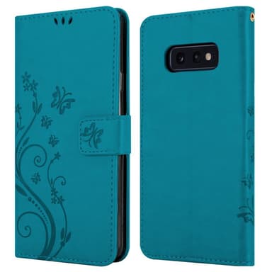 Samsung Galaxy S10e Plånboksfodral Skal (Blå)