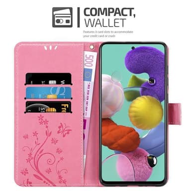 Samsung Galaxy A51 4G / M40s Plånboksfodral Skal (Rosa)