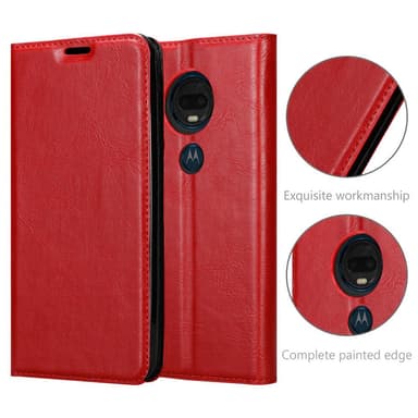 Motorola MOTO G7 / G7 PLUS Skal Fodral Case (Röd)
