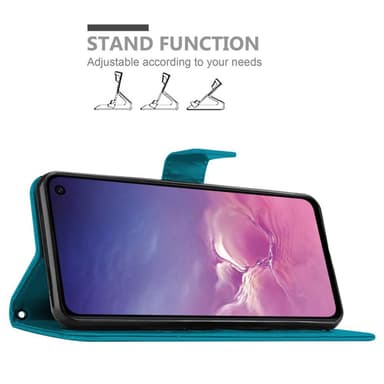Samsung Galaxy S10e Plånboksfodral Skal (Blå)