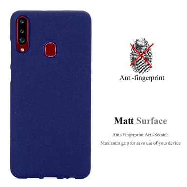 Skal Samsung Galaxy A20s Fodral Case (Blå)
