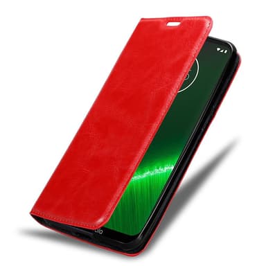Motorola MOTO G7 / G7 PLUS Skal Fodral Case (Röd)