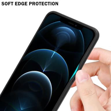 iPhone 13 PRO MAX Skal Fodral Case (Svart)