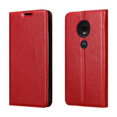 Motorola MOTO G7 / G7 PLUS Skal Fodral Case (Röd)