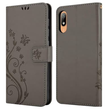 Huawei Y6 PRO 2019 Plånboksfodral Skal (Grå)