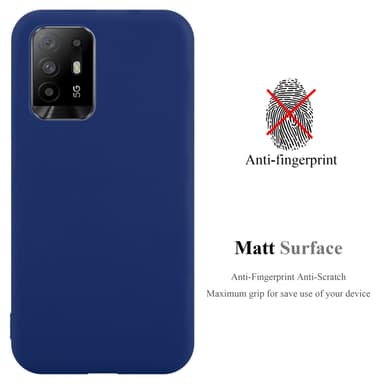 Skal Oppo A94 5G Fodral Case (Blå)