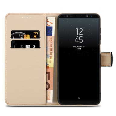 Samsung Galaxy NOTE 8 Plånboksfodral Skal (Svart)