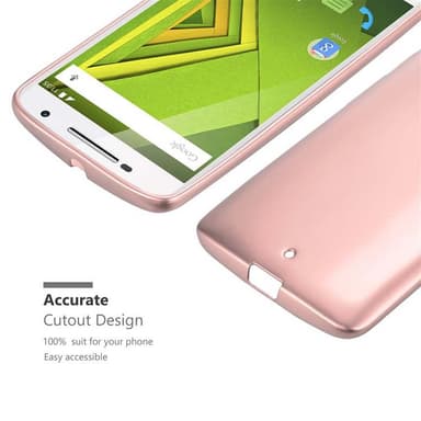 Skal Motorola MOTO X PLAY Fodral Case (Rosa)