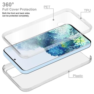 Skal Samsung Galaxy S20 PLUS Fodral Case (Transparent)