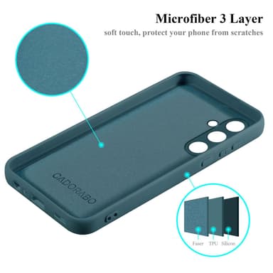Samsung Galaxy A35 Skal Fodral Case (Grön)