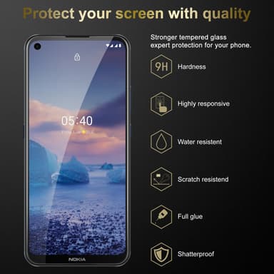 Nokia 5.4 Skyddsglas Skyddsfilm Skärmskydd