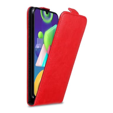 Samsung Galaxy M31 Flipfodral Skal (Röd)
