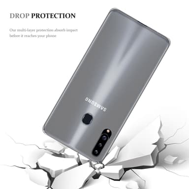 Samsung Galaxy A20s Skal Fodral Case (Transparent)