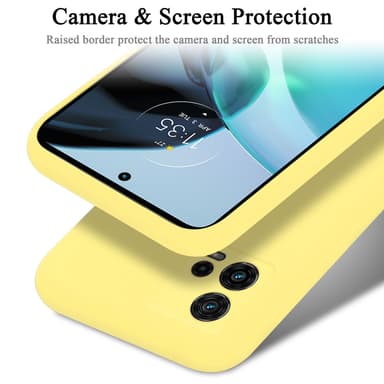 Motorola MOTO G72 Skal Fodral Case (Gul)