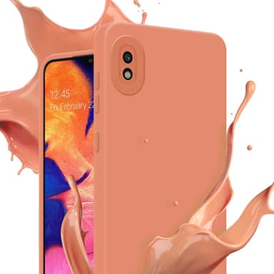Samsung Galaxy A10 Skal Fodral Case (Orange)