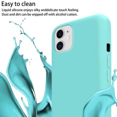 iPhone 11 Skal Fodral Kedja (Turkos)