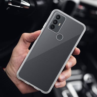 TCL 30E / 30SE / 305 Skal Fodral Case (Transparent)