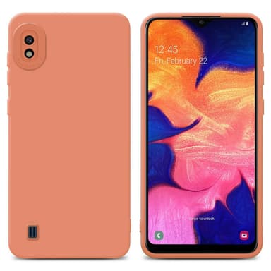 Samsung Galaxy A10 Skal Fodral Case (Orange)