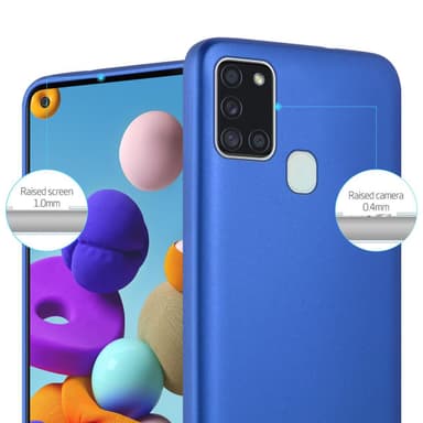 Skal Samsung Galaxy A21s Fodral Case (Blå)