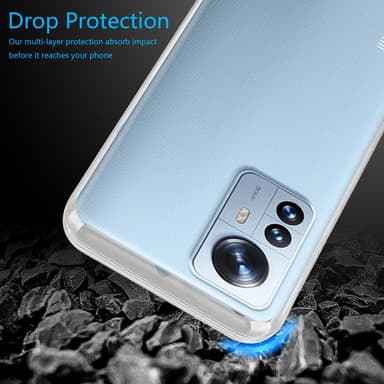 Xiaomi 12 PRO Skal Fodral Case (Transparent)