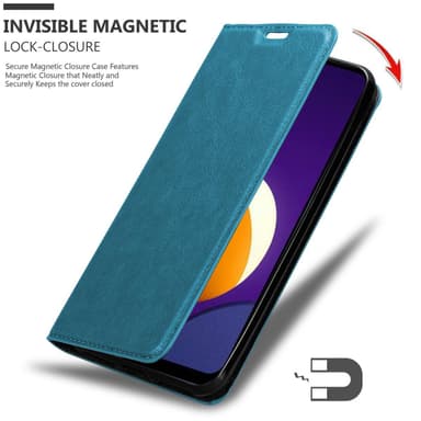 Samsung Galaxy A12 / M12 Skal Fodral Case (Turkos)