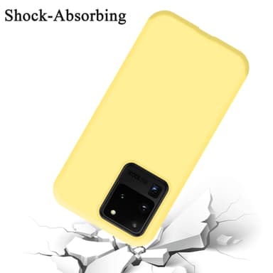 Samsung Galaxy S20 ULTRA Skal Fodral Case (Gul)