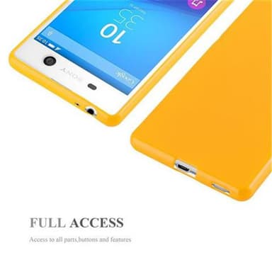 Sony Xperia M5 Skal Fodral Case (Gul)