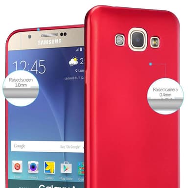 Skal Samsung Galaxy A8 2015 Fodral Case (Röd)