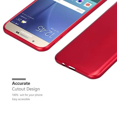 Skal Samsung Galaxy A8 2015 Fodral Case (Röd)