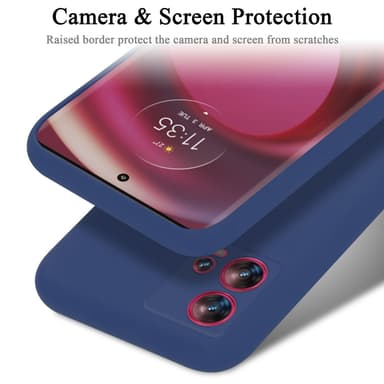 Motorola EDGE 30 FUSION Skal Fodral Case (Blå)