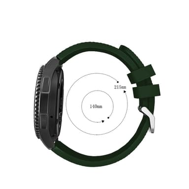 Armband 22 mm för Samsung Galaxy Gear S3/Gear 2