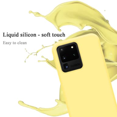 Samsung Galaxy S20 ULTRA Skal Fodral Case (Gul)