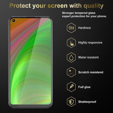 Realme 7 4G Skyddsglas Skyddsfilm Skärmskydd