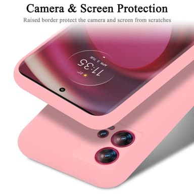 Motorola EDGE 30 FUSION Skal Fodral Case (Rosa)