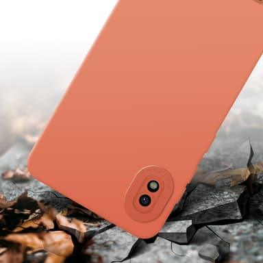 Samsung Galaxy A10 Skal Fodral Case (Orange)