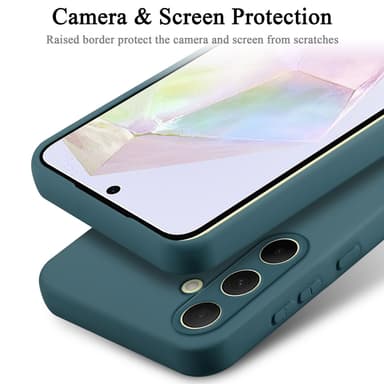 Samsung Galaxy A35 Skal Fodral Case (Grön)