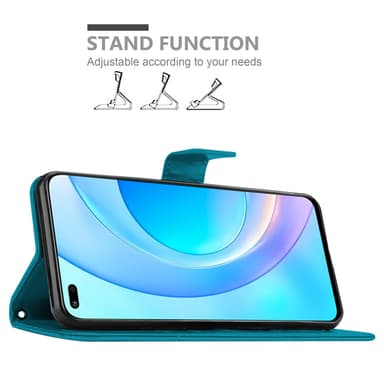 Honor 50 LITE Plånboksfodral Skal (Blå)