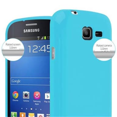 Samsung Galaxy TREND LITE Skal Fodral Case (Blå)