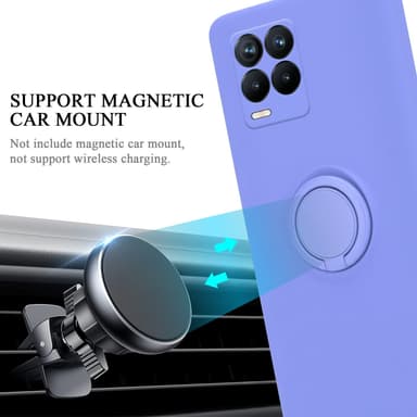 Skal Realme 8 4G / 8 PRO Fodral Case (Lila)