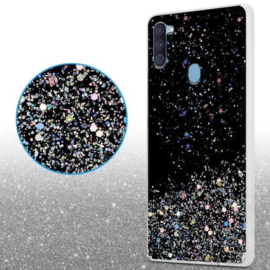 Samsung Galaxy A11 / M11 Skal Fodral Case (Svart)