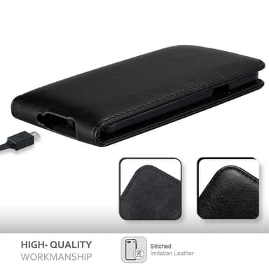 Samsung Galaxy A3 2015 Flipfodral Skal (Svart)