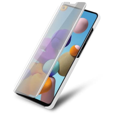 Samsung Galaxy A21s Plånboksfodral Skal (Silver)