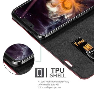 Cubot P20 Skal Fodral Case (Röd)